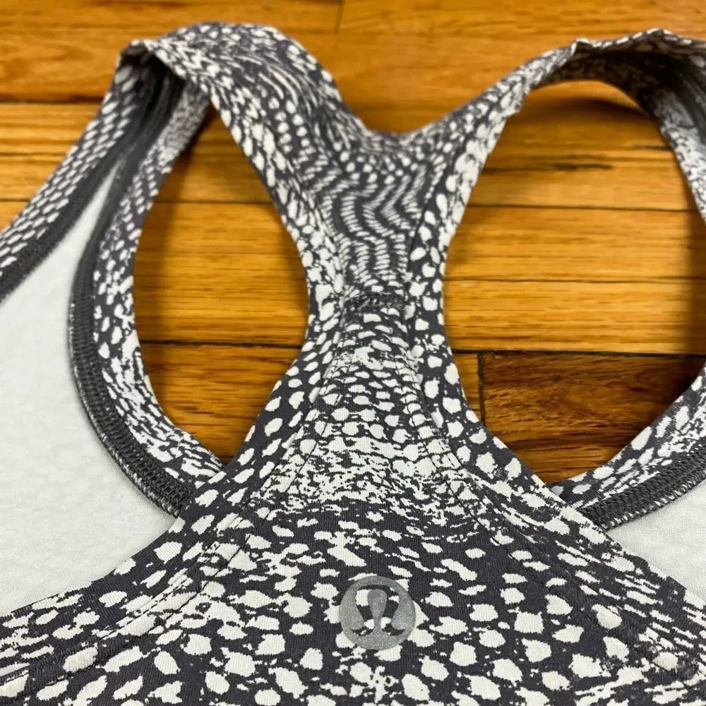 Lululemon Cool Racerback Race Length Swerve Vapor Metal Grey Size 4